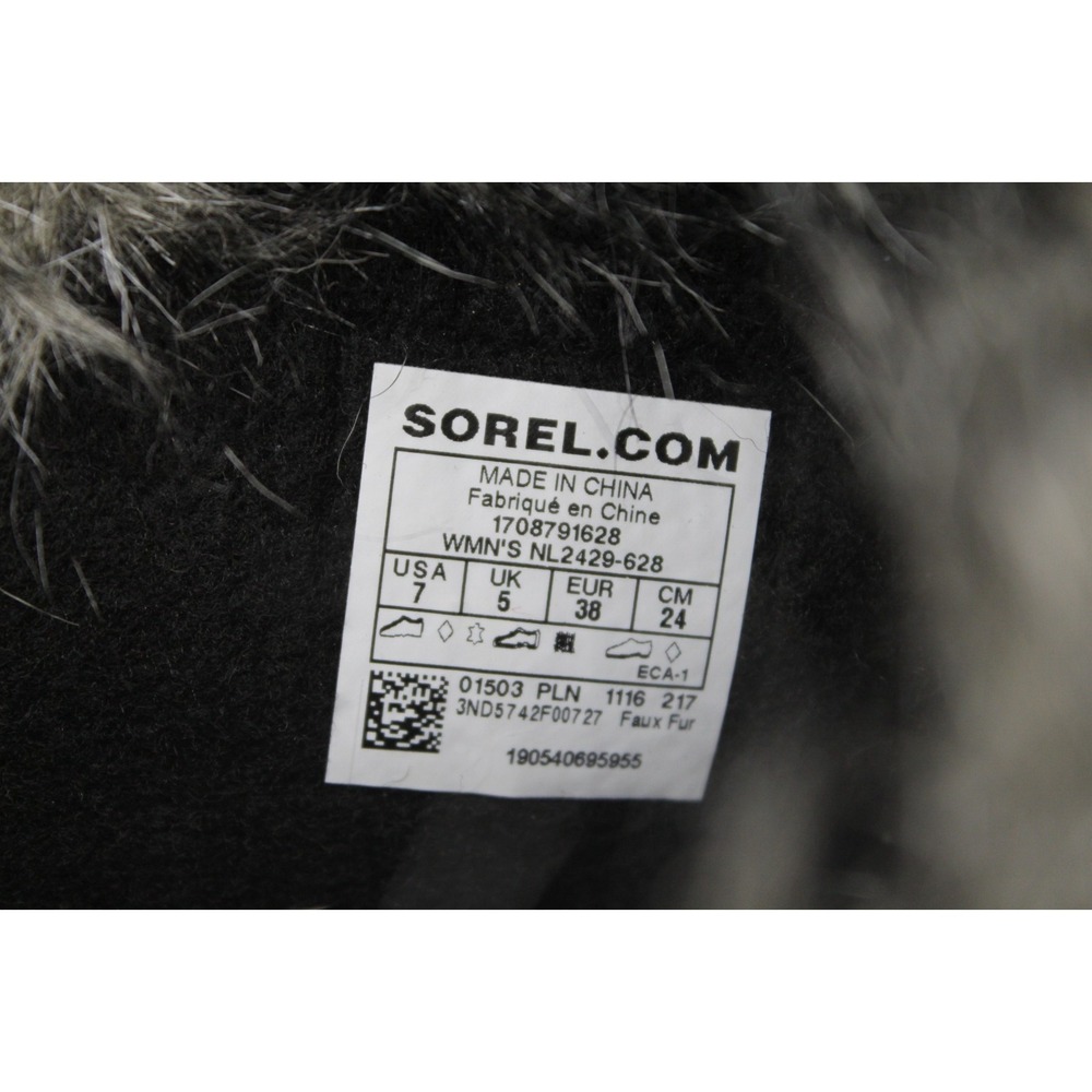 Sorel Joan of Arctic Redwood Leather Waterproof Boots Women's SZ 7 US NL2429-628 - Picture 8 of 8